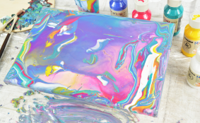 Pouring technika