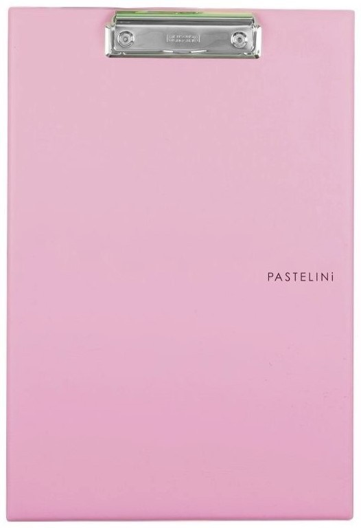 Jednodeska A4 plast - PASTELINi růžová - 5-575