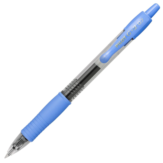 Gelový roller Pilot G-2 0.7 - šedomodrá - 2605-713