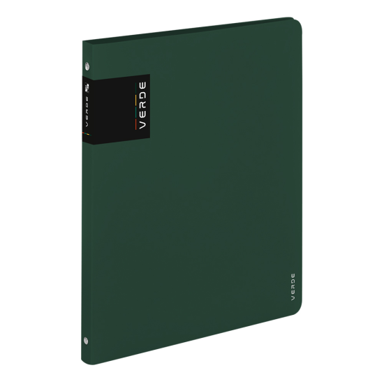 Pořadač A4 PP - 4 kroužky - VERDE zelená - 2-854