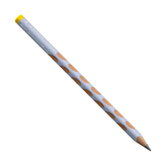 Ergonomická grafitová tužka pro leváky STABILO EASYgraph Pastel HB - modrá