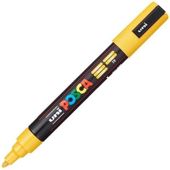 Akrylový popisovač Posca PC-5M - 1,8–2,5 mm - okrová (19)