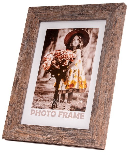 Fotorámeček Narvik 3 - hnědý - 15 x 21 cm - 235572