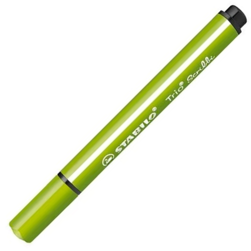 Dětský fix STABILO Trio Scribbi - světle zelená - 368/933