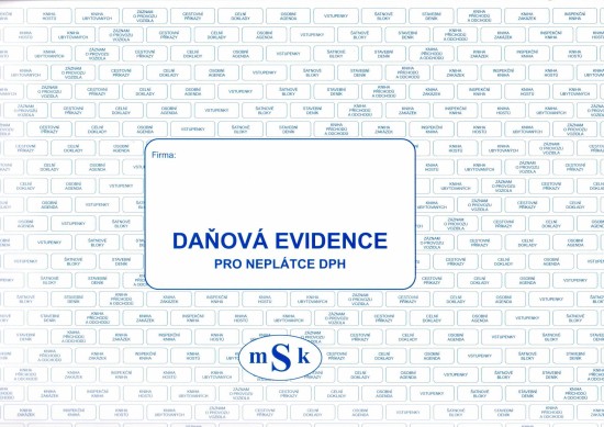 Daňová evidence pro neplátce DPH - mSk 140