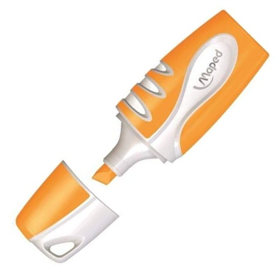 Zvýrazňovač MAPED Fluo Peps - oranžová