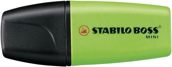 Zvýrazňovač STABILO BOSS MINI - zelený - 07/33