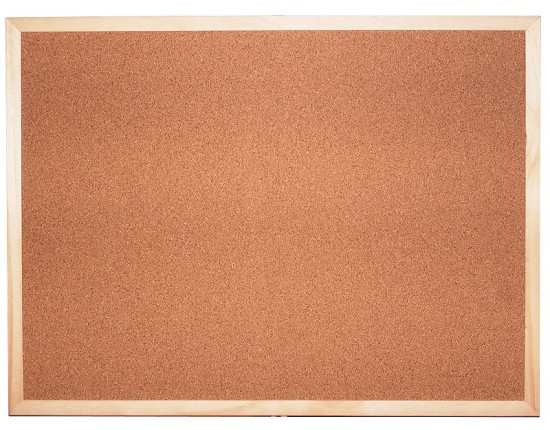 Korková tabule 40 x 60 cm Economy - WCD - 2