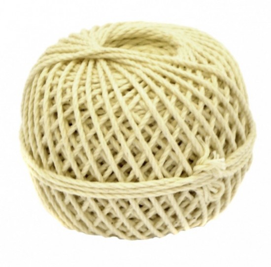 Potravinářský bavlněný motouz - přírodní - 40 g