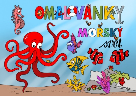 Omalovánky LUX A5 - Mořský svět - 3128