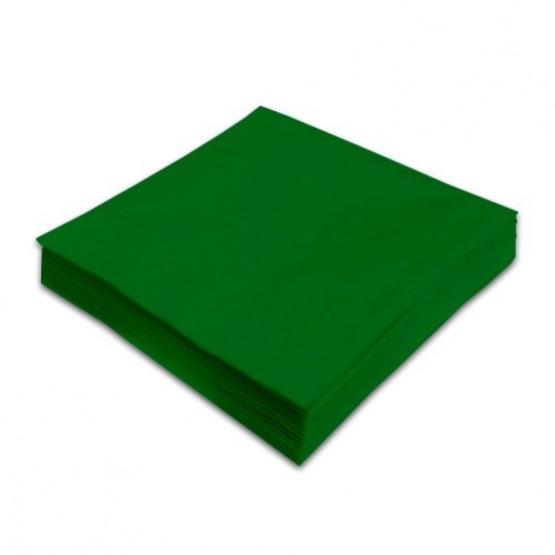 Ubrousky Maki Unicolor L - lahvově zelená - 20 ks - 2700