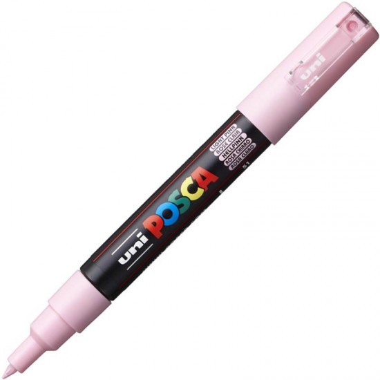 Akrylový popisovač Posca PC-1M - 0,7–1 mm - světle růžová (51) - P285221000
