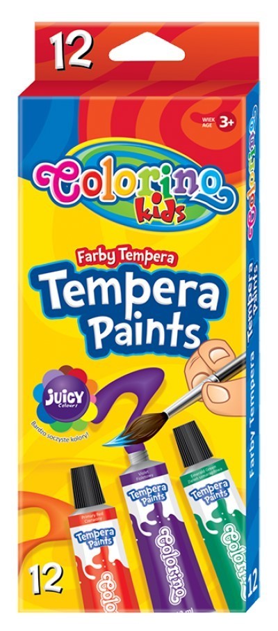 Temperové barvy Colorino - 12 barev - R68420