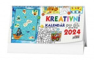 Stolní kalendář - Kreativní kalendář pro děti - BSE6-24