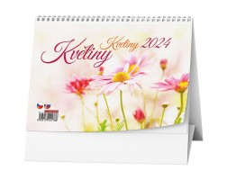 Stolní kalendář - Květiny - BSF7-24