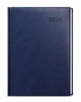 Denní diář Goliáš - Vivella - A4 - modrá - BDG6-1-24