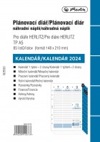 Náplň do kroužkového diáře A5 - 2024 - týdenní - 00510776