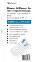 Náplň do kroužkového diáře A6 - 2024 - týdenní - 00510735