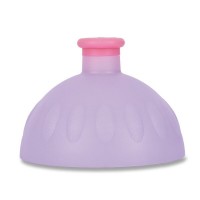 Víčko na Zdravou lahev - fialové s růžovou zátkou - 0550/8980277