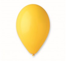 Balónky nafukovací - žluté - 10 ks - PG90-1002