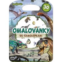 Omalovánky se samolepkami - Dinosauři - 3341-5