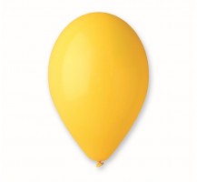 Balónky nafukovací - žluté - 100 ks - G90/03
