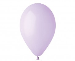 Balónky nafukovací - pastelově fialové - 100 ks - G90/79