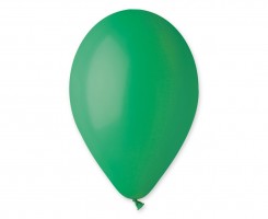 Balónky nafukovací - tmavě zelené - 100 ks - G90/13