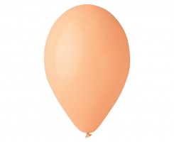 Balónky nafukovací - lososové - 100 ks - G90/60