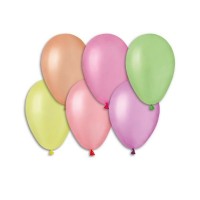 Nafukovací balónky malé - neon party mix - 19 cm - 100 ks - AF70/81