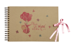 Album A4 KRAFT - Holčička - 300 x 210 - BAL2-2-1