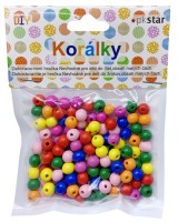 Dřevěné korálky - 8 mm - 130 ks - PK510-33