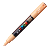 Akrylový popisovač Posca PC-1M - 0,7–1 mm - světle oranžová (54) - P285130000