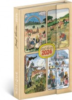 Týdenní magnetický diář - Josef lada 2024 - PGD-32739-V