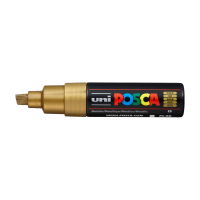 Akrylový popisovač Posca PC-8K - 8 mm - zlatá (25) - P300699000 