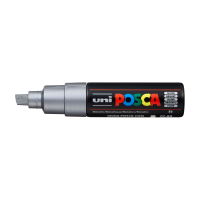 Akrylový popisovač Posca PC-8K - 8 mm - stříbrná - P300707000  