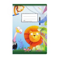 Školní sešit 511 - A5, linkovaný, 10 listů, 2 pomocné linky