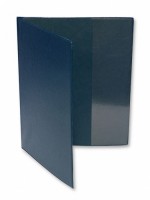 Desky A4 PVC svislá záložka - modré