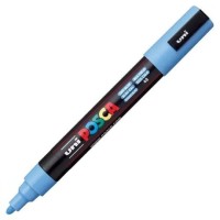 Akrylový popisovač Posca PC-5M - 1,8–2,5 mm - nebesky modrá (48)