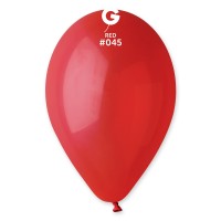 Balónky nafukovací - červené - 10 ks - PG90-1045