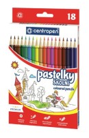 Školní pastelky Centropen - 18 ks - 995201801