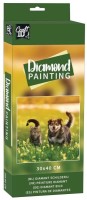 Diamantové malování - Kočka a pes - 30 x 40 cm - CR2094/23GE2
