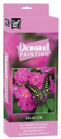 Diamantové malování - Motýl - 30x40cm 