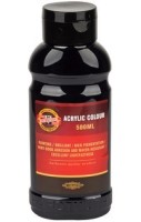 Akrylová barva - černá - 500 ml - 0162770051LP