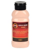 Akrylová barva - růžová - 500 ml - 0162724051LP