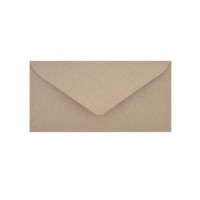 Obálka 90 x 160 mm kraft s proužky - 190780