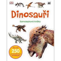 Naučná samolepková knížka 6+ - Dinosauři - 8034-6