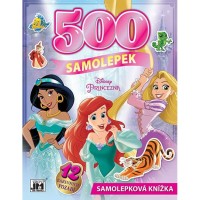 Samolepková knížka 500 samolepek - Disney Princezny - 3403-0