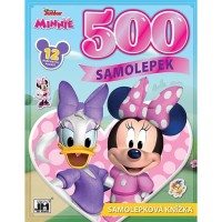 Samolepková knížka 500 samolepek - Minnie - 3402-3