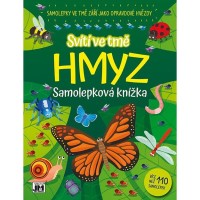 Samolepková knížka Svítí ve tmě - Hmyz - 2463-5